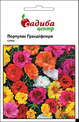 GL Seeds. Насіння Квіти Портулак Борокко-mix. 0.25 г