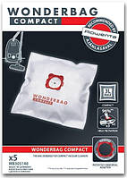 Набор мешков для пылесоса Rowenta (5 шт) Wonderbag Compact (WB305120 WB305140) Универсальный