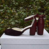 Деленка на широкому каблуці, фото 4