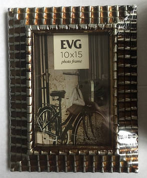 Фоторамка сувенір. "EVG FRESH" 10х15 №2001-4 silver