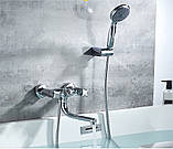 Змішувач для ванни SANTEP 11345 з коротким поворотним носиком, фото 2