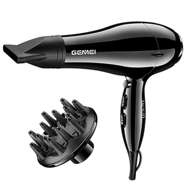 Фен для волосся професійний Gemei GM-103, 2200Вт