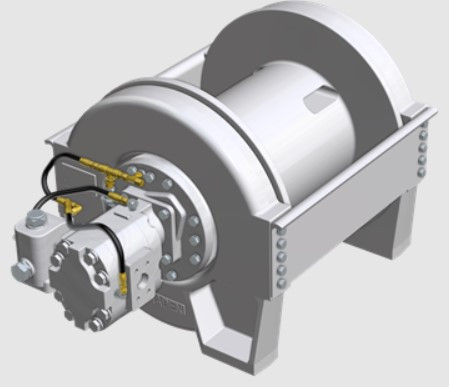 Гідравлічна лебідка Braden CH165A-25090-01 (9185 кг), фото 1