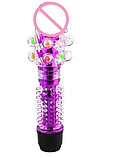 Вібратор із шипами, вагінальний стимулятор, інтимні іграшки для жінок, фото 3