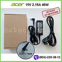 Блок живлення для ноутбука Acer Aspire One P531 + мережевий кабель