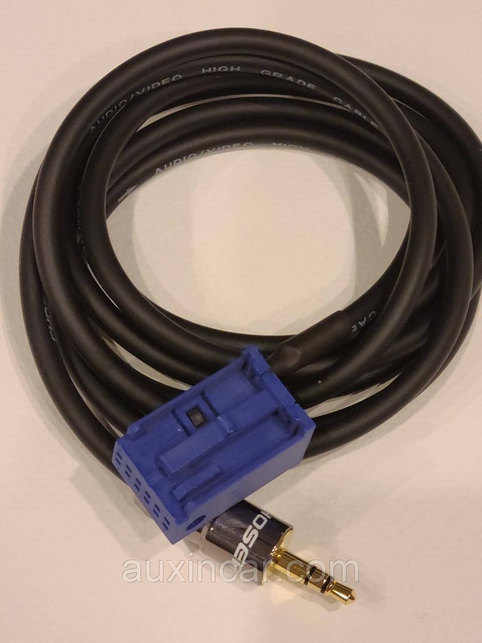 Кабель aux Чосал CHOSEAL з 3.5 gold для магнітол Mercedes Benz 12pin