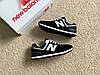 Чоловічі кросівки New Balance 574 чорні з білим, фото 11