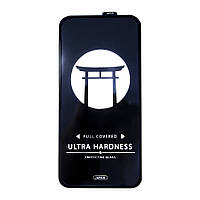 Защитное стекло Japan HD Premium 5D для iPhone XR, iPhone 11 Черное (полная проклейка на весь экран)