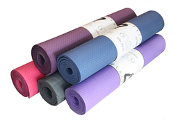 Килимок Yoga mat 8-80 для йоги, фітнесу, пілатесу, розтяжки