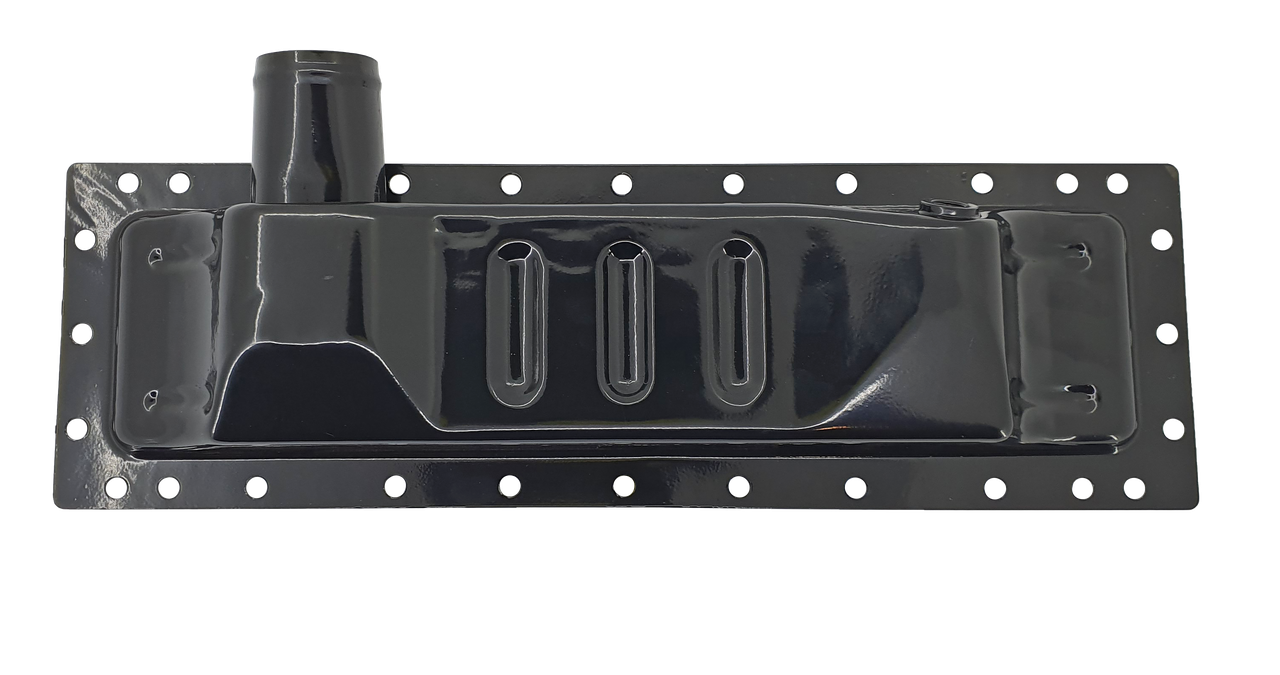 Бак радіатора МТЗ-1221 нижній (метал) (порошкове фарбування)., фото 1