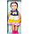 Дитяча пластикова лялька з набором аксесуарів "Our Dream" парижанка HC318873, фото 6