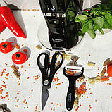 Набір кухонних ножів на підставці 8 предметів Edenberg EB-920 з неіржавкої сталі з підставкою, фото 4