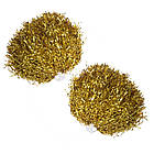 Помпони для Черлідінга і танців Pom-Poms C-1682 (поліестер, пластик, d-28s з загарбниками-кільцями, 1шт, 100г,, фото 4