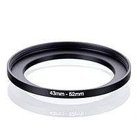 Повышающее переходное кольцо 43-52 мм для объектива.