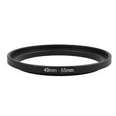 Підвищене перехідне кільце 49-55 мм для об'єктива.