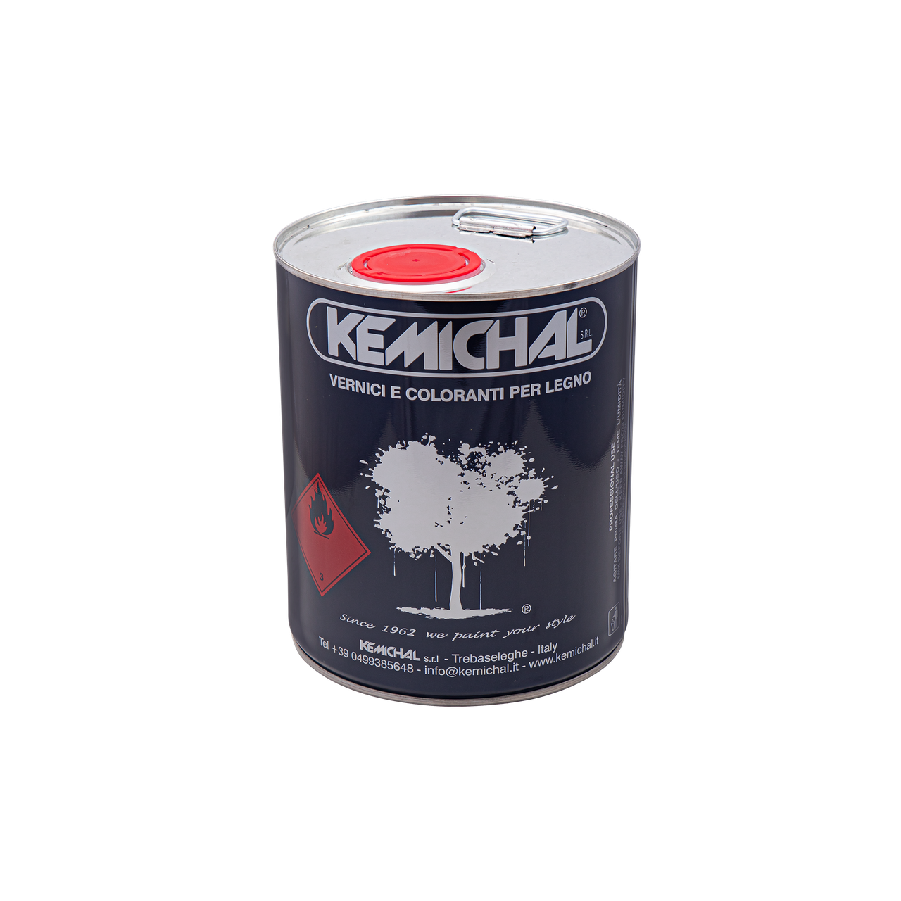 Грунт для дерева акриловий прозорий FCV824+C399 KEMICHAL (Італія), (5 л + 1 л)