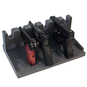 Ложемент / Підставка для пістолетів GR6 на 6 пістолетів і на 6 магазинів