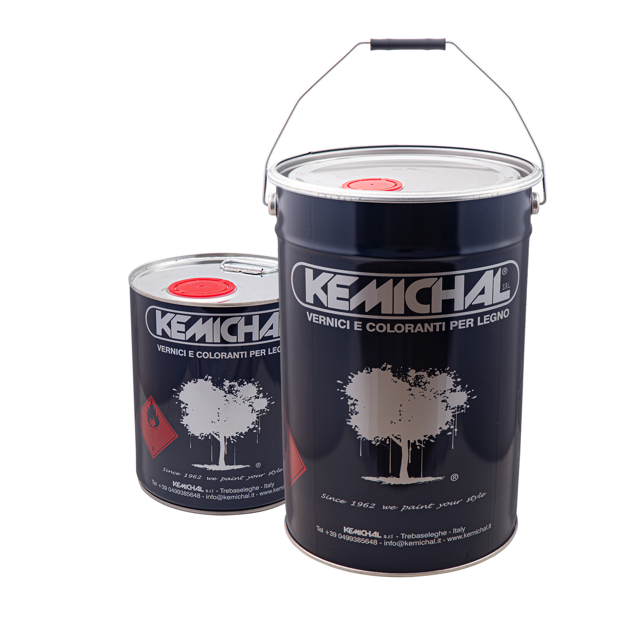 Грунт-ізолятор для дерева МДФ ISV425+C318 поліуретановий прозорий KEMICHAL (Італія), (25 кг + 12.5 л)