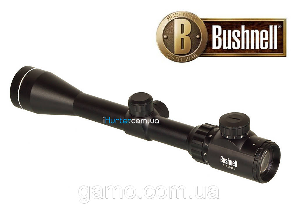 Оптичний приціл BUSHNELL 3-9x40E з підсвічуванням шкали