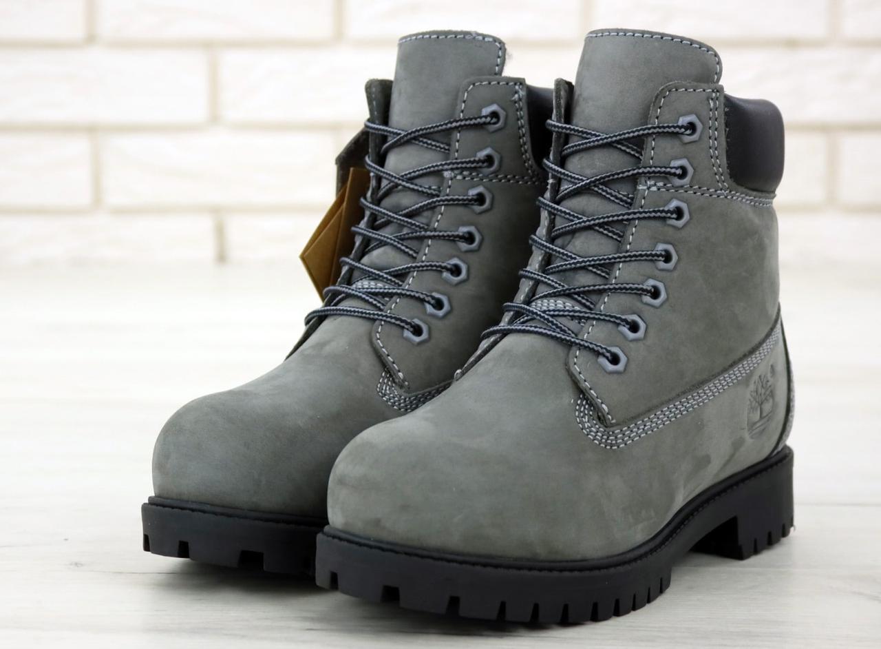 Зимові Жіночі сірі Черевики Timberland Original