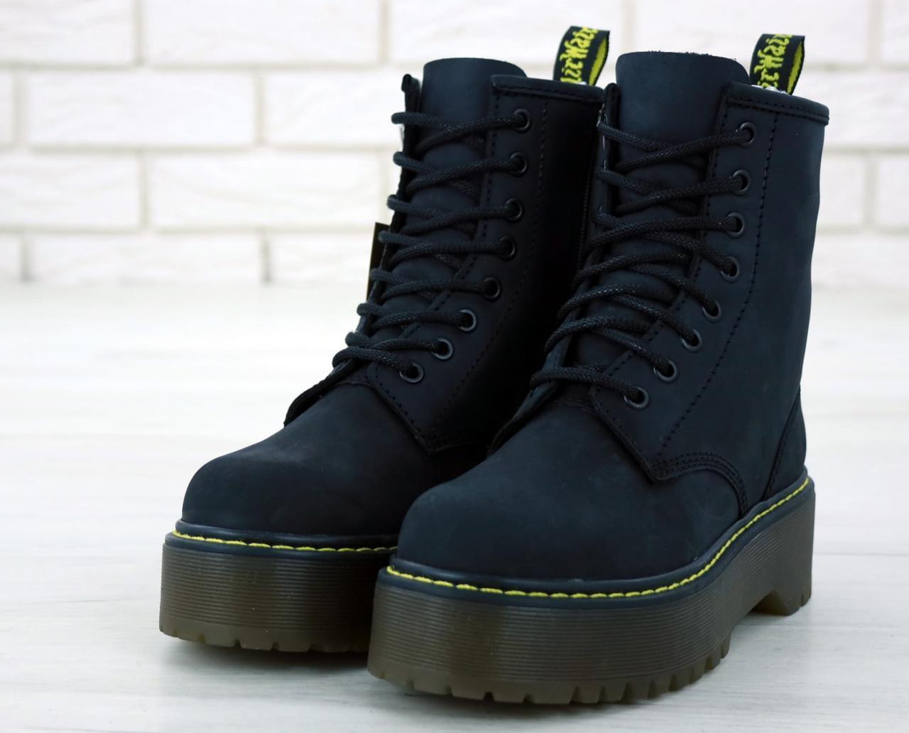 Жіночі чорні Черевики Dr.Martens JADON