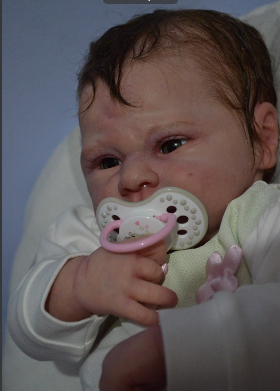 Силіконова лялька реборн.Reborn doll.Лялька ручна робота.(1359)