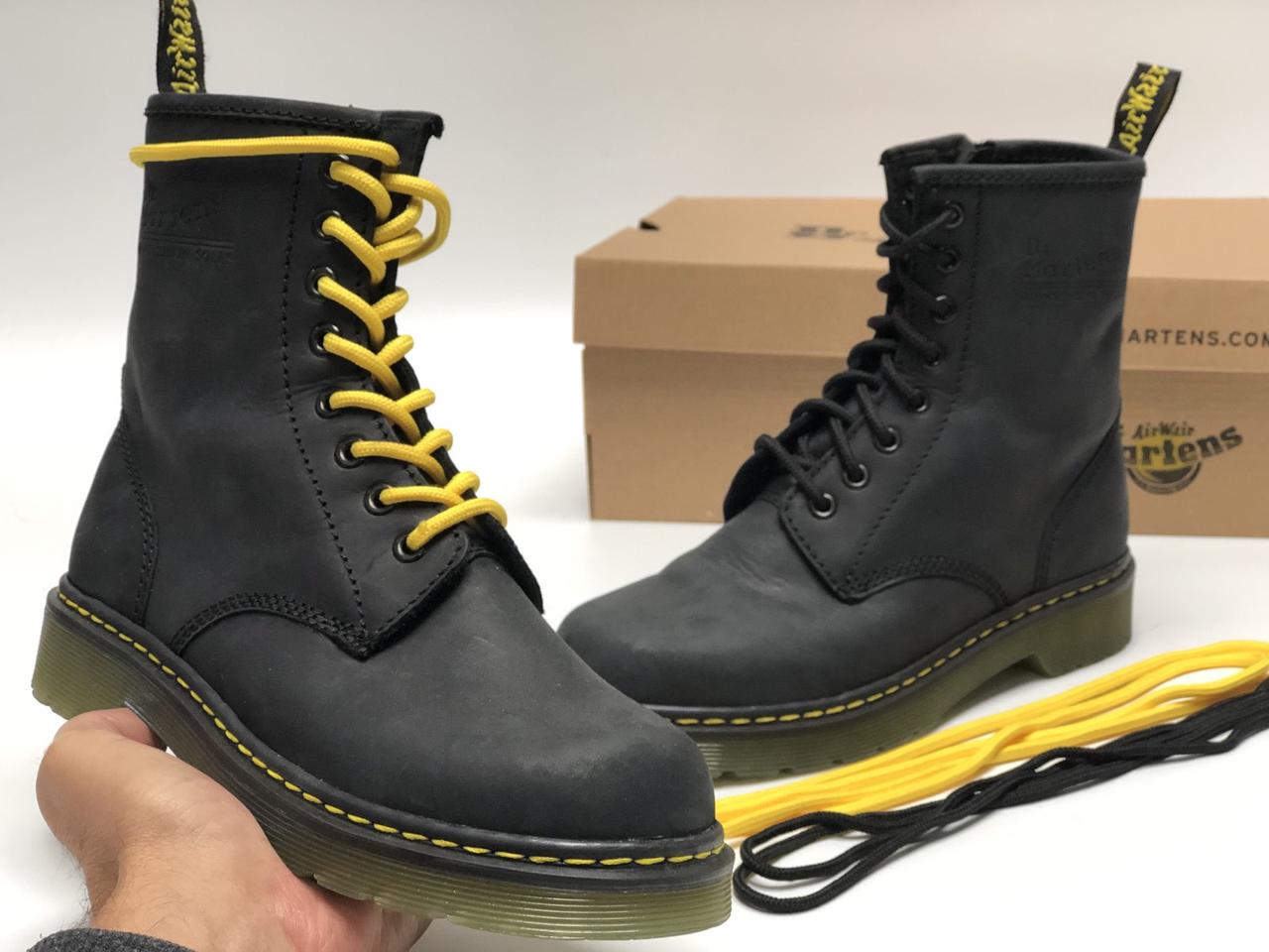 Жіночі чорні Черевики Dr.Martens Vintage