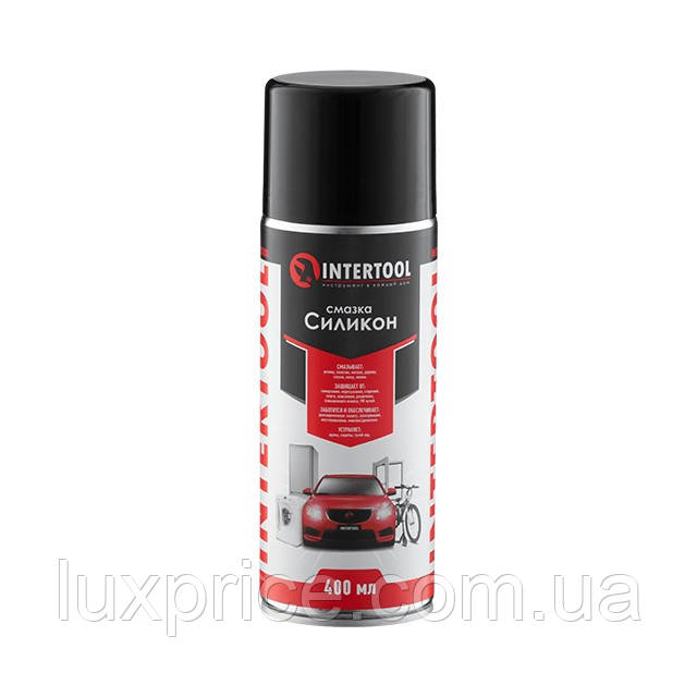 Мастило "Силікон", аерозоль 400 мл. INTERTOOL FS-6040    Luxprice, фото 1