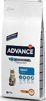 Сухий корм для котів Advance Cat Chicken & Rice 15 кг. з куркою та рисом для дорослих котів і кішок