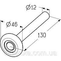 Alutech R-130-12-G ролик ходовий для секційних воріт