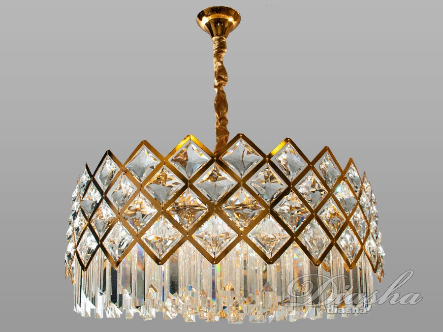 Сучасна кришталева люстра 20030-800G, фото 1