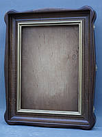 Фігурний кіот для ікони з внутрішньою дерев'яною рамою., фото 8