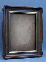 Фігурний кіот для ікони з внутрішньою дерев'яною рамою., фото 6