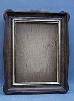 Фігурний кіот для ікони з внутрішньою дерев'яною рамою., фото 9