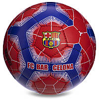 Мяч для футбола №5 Гриппи 5сл. BARCELONA FB-0119: Gsport