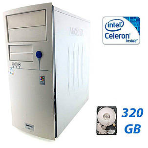 Комп'ютер Max Data Tower/Intel Celeron D330 (1 ядро 2.66 GHz) / 1 GB DDR1 / 320 GB HDD / VGA / 230 Watt, фото 1