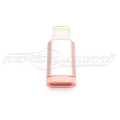 Переходник Lightning to micro USB Female