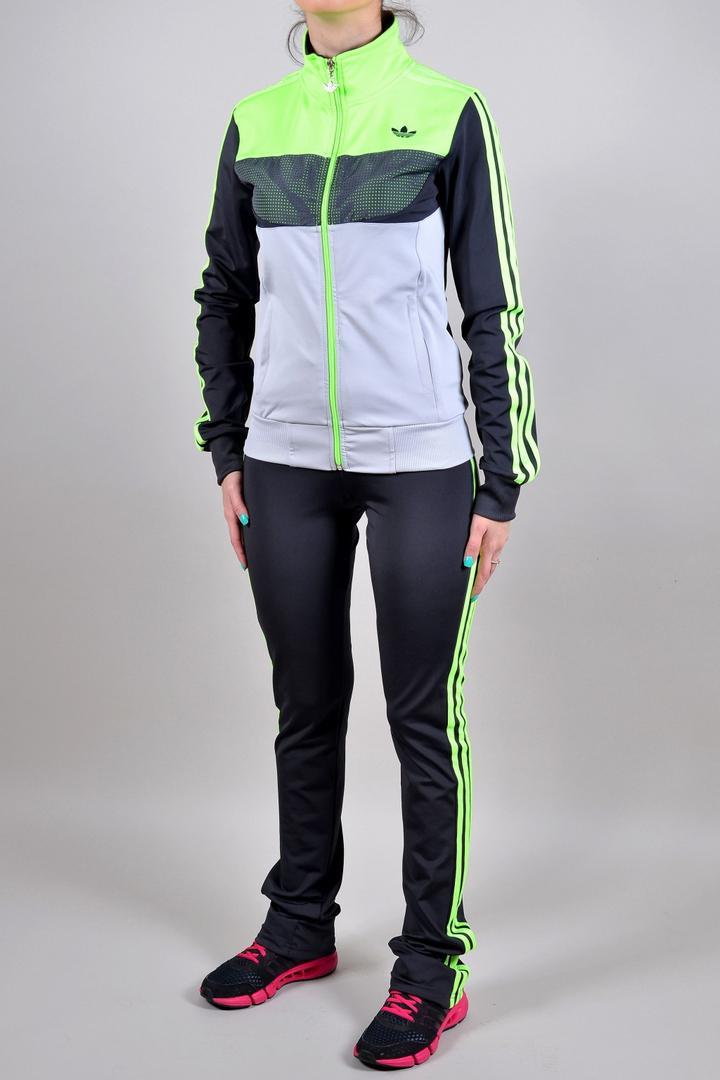 Жіночий модний спортивний костюм Adidas (1224-1). Жіночі спортивні костюми, Туреччина, весна осінь