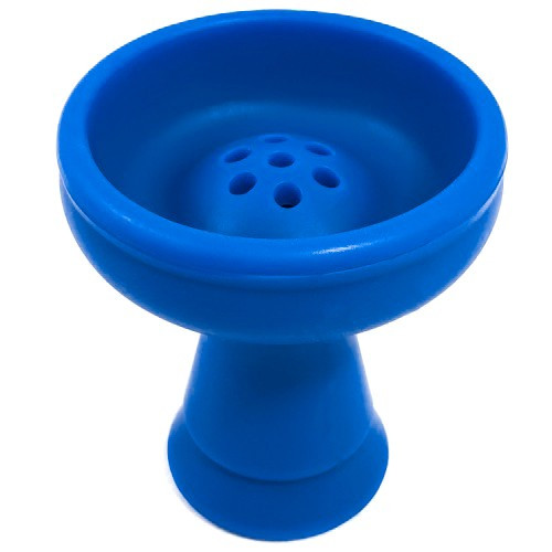 Силиконовая чаша для кальяна Classic (синяя) - фото 1 - id-p1358510187
