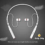 Бездротові навушники bluetooth Neckband RB-S6 White Remax 335502, фото 7