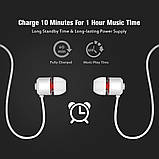 Бездротові навушники bluetooth Neckband RB-S6 White Remax 335502, фото 6