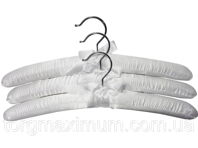 Сатинові плічка білі 3 (шт), фото 1