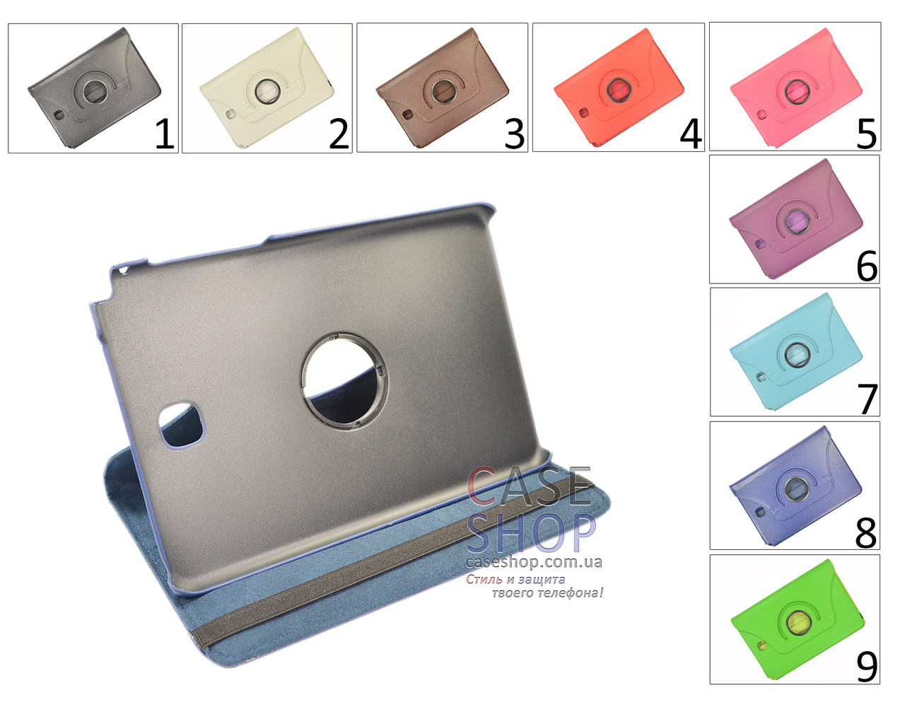 Відкидний чохол для Samsung Galaxy Tab A 8.0 T350 / T355 2015 з розворотом на 360 градусів, фото 1