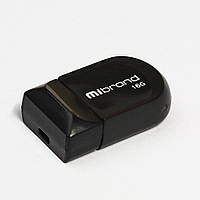 Маленькая флешка для автомагнитолы Mibrand USB2.0 Scorpio 16GB Black