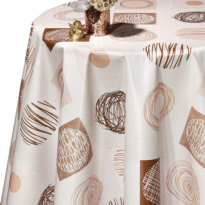 Скатертина клейонка відрізна Декорама на кухонний стіл
