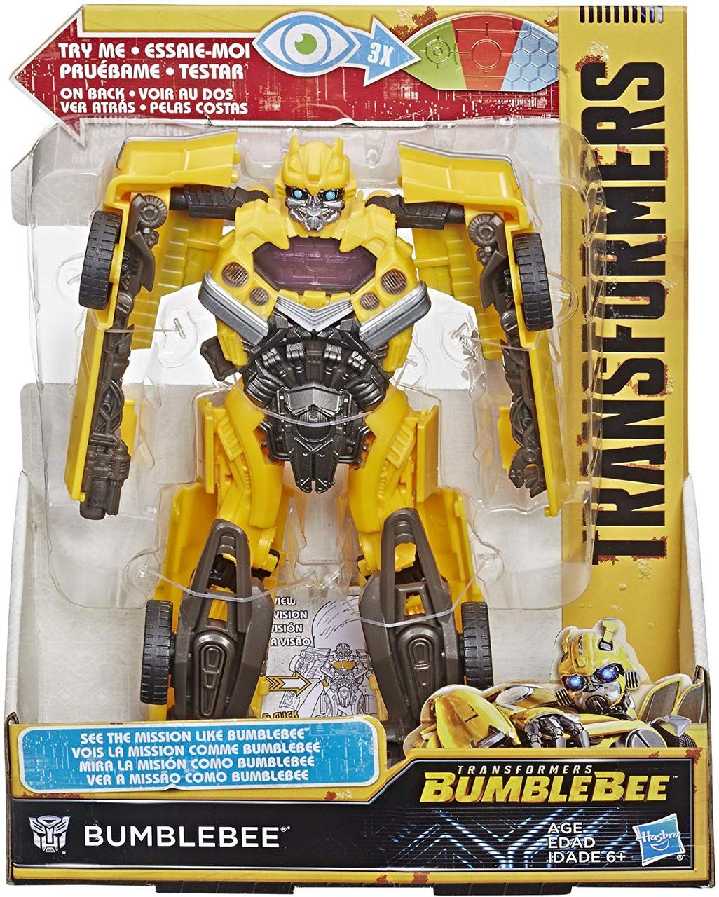 Transformers Bumblebee Mission Vision Bumblebee Hasbro E4104 Трансформер Бамблбі автоботи Місія Погляд