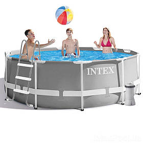 Басейн каркасний «Intex» 26706 305-99 см об'єм 6500 л насос драбина