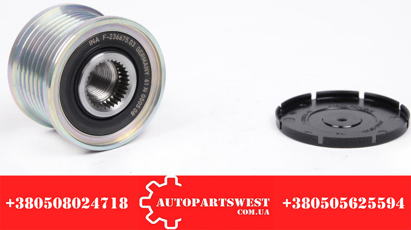 Шкив генератора Renault Trafic 2.0dCi/Renault Master 2.3 dCi/Opel Vivaro 2.0dCi/Opel Movano 2.3 CDTI. 06- INA