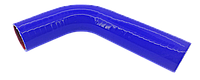 Патрубок радіатора МТЗ верхній d=38 мм, L=270 мм (силікон синій)