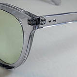 Новинка! Стильні жіночі окуляри кішки поляризовані в стилі ретро прозорі, фото 3